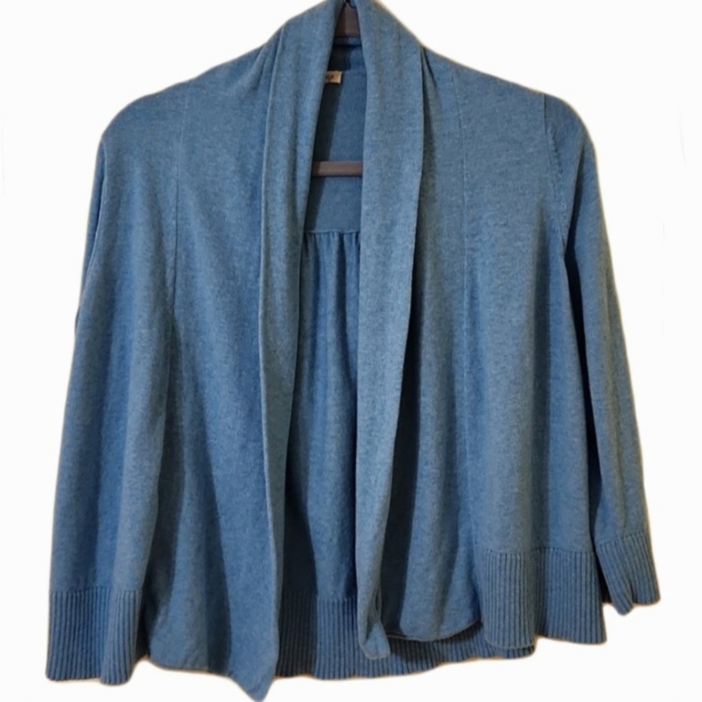 Eileen Fisher Blue Cardigan Sweater